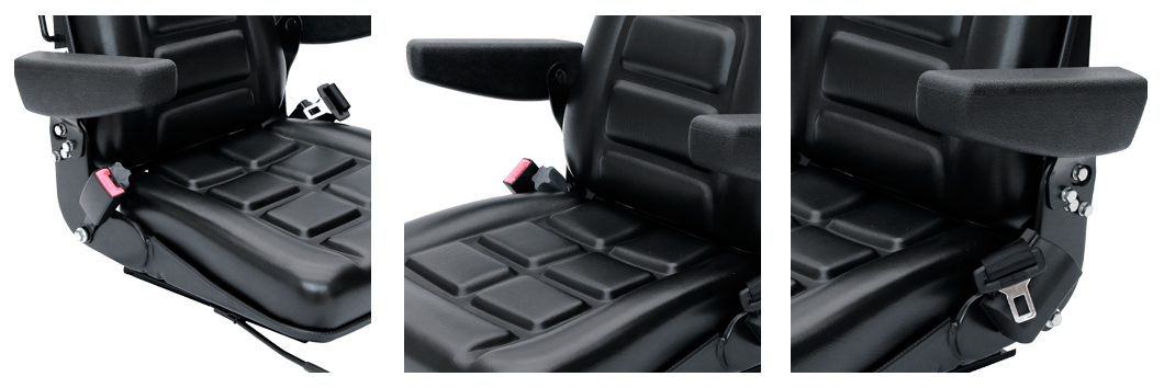 Ergonomic Semi-Suspension Seat Compatible with Major Forklift Brands(BF1-3ABD)-Detailed Photos