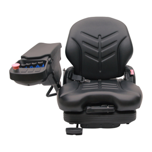 High Performance Heavy Duty PVC Lifting Equipment Forklift Seat with Fingertip Joystick Console (BF16M)