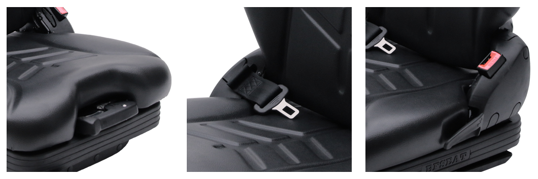 Waterproof Forklift Seat‌ for Hangcha Goodsense Foldable Design with ISO7096 EN13490 Certification(BF16M)-Detailed Photos