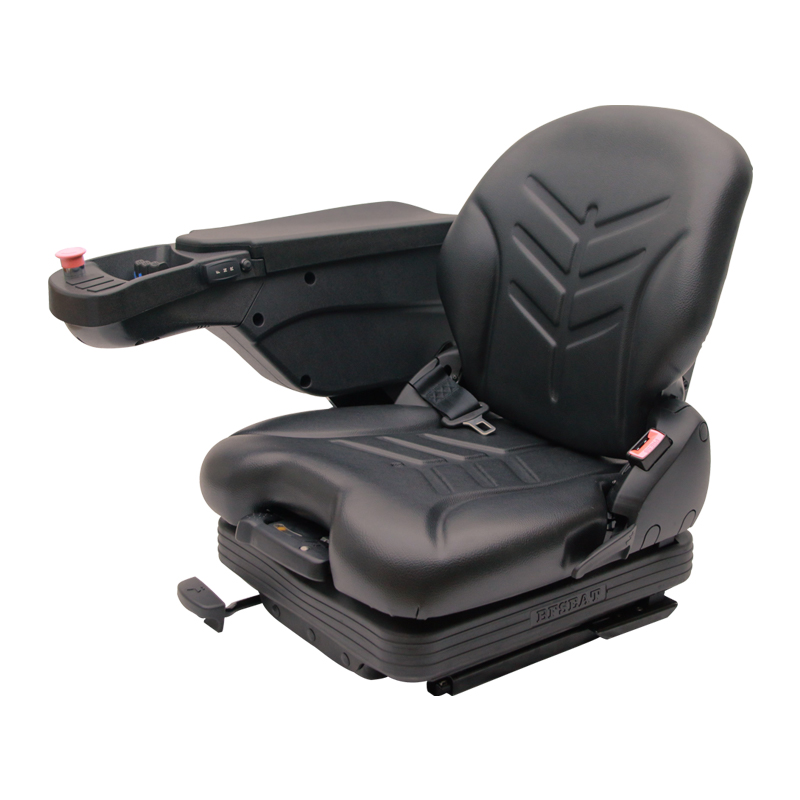 High Performance Heavy Duty PVC Lifting Equipment Forklift Seat with Fingertip Joystick Console (BF16M)
