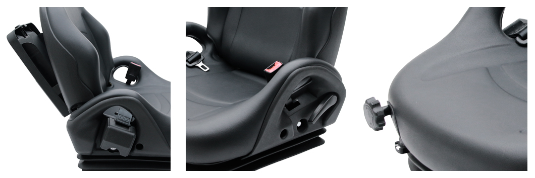 Multipurpose Universal Forklift Seat with Mechanical Suspension(BF5-3AB)-Detailed Photos