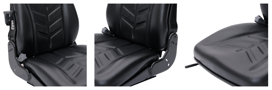Economical Auto Parts Forklift Seat with CE EN13490 for Jungheinrich Hangcha Hyster Linde(BF8-4)-Detailed Photos