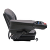 High Performance Heavy Duty PVC Lifting Equipment Forklift Seat with Fingertip Joystick Console (BF16M)