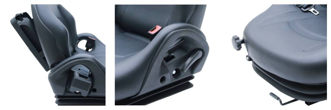 Multipurpose Universal Forklift Seat with Mechanical Suspension(BF5-3AB)-Detailed_Photos